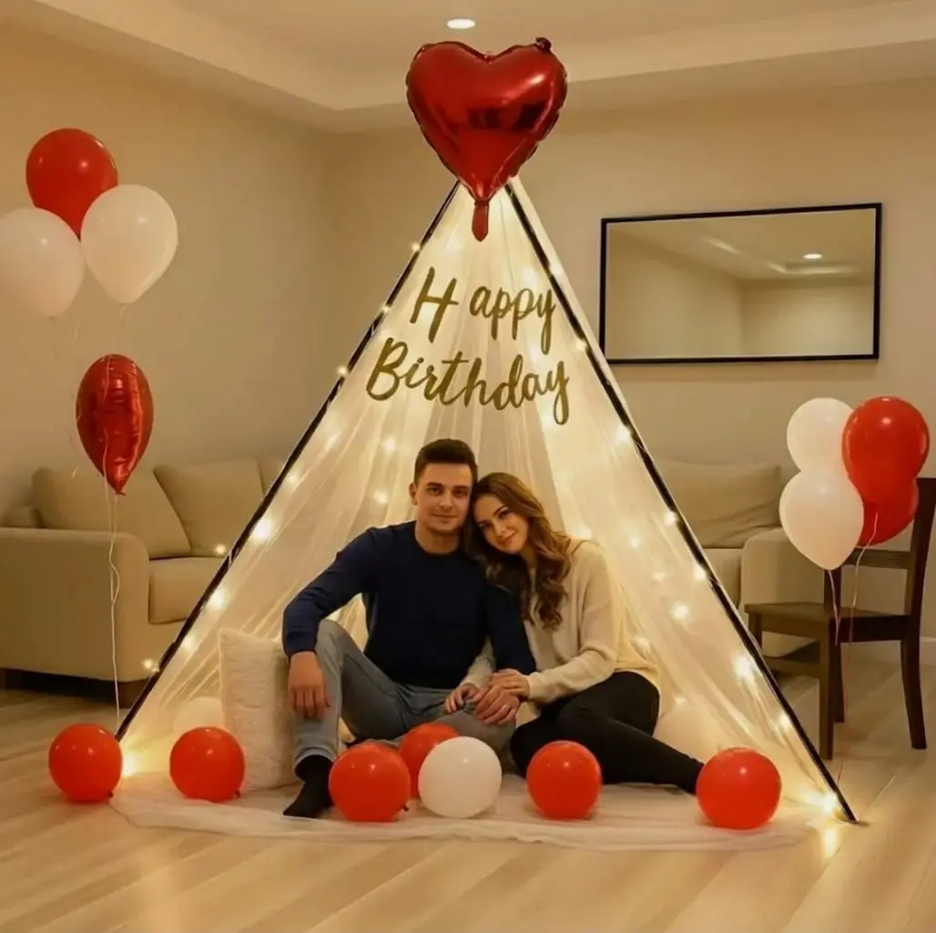 Romantic Canopy Tent Decor